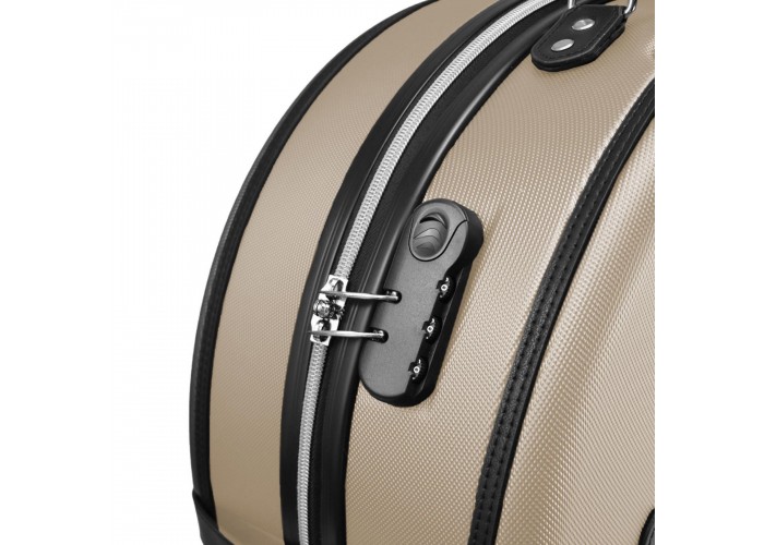 Валіза Semi Line 24" (M) Champagne/Black (T5674-3)