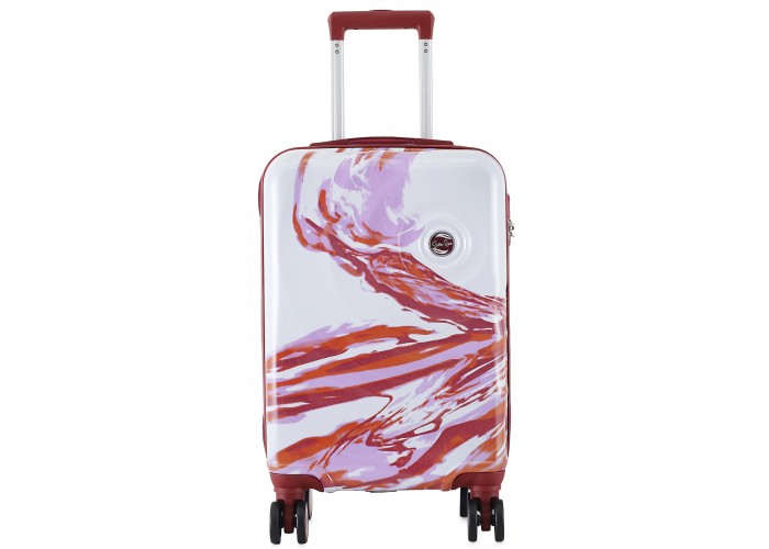 Валіза Semi Line 20" (S) White/Red Print (T5654-1)