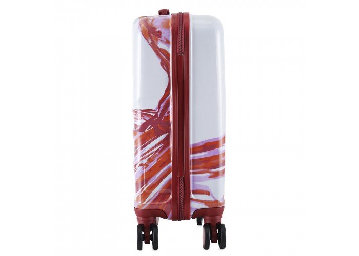 Валіза Semi Line 20" (S) White/Red Print (T5654-1)