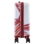 Валіза Semi Line 20" (S) White/Red Print (T5654-1)