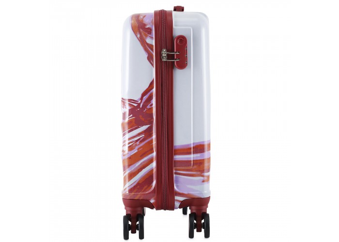 Валіза Semi Line 20" (S) White/Red Print (T5654-1)