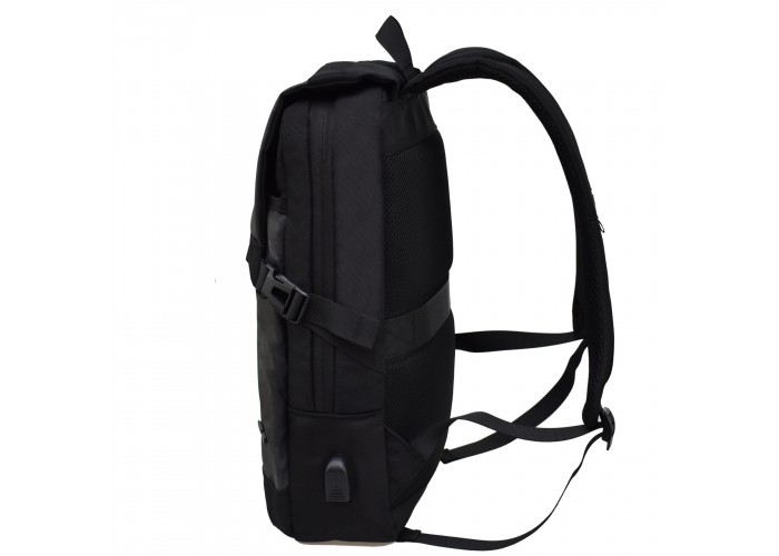 Рюкзак міський Semi Line USB 15 Black (L2007)