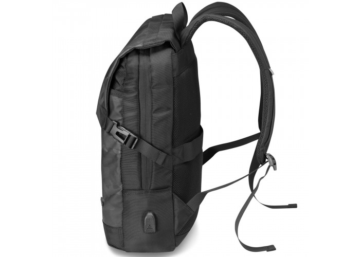 Рюкзак міський Semi Line USB 15 Black (L2007)