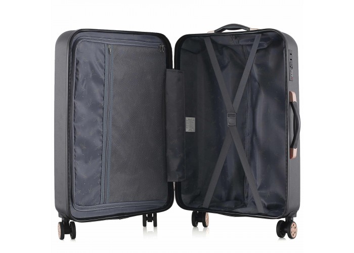 Валіза Semi Line 24" (M) Black (T5718-2)
