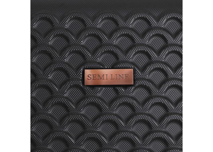 Валіза Semi Line 24" (M) Black (T5718-2)