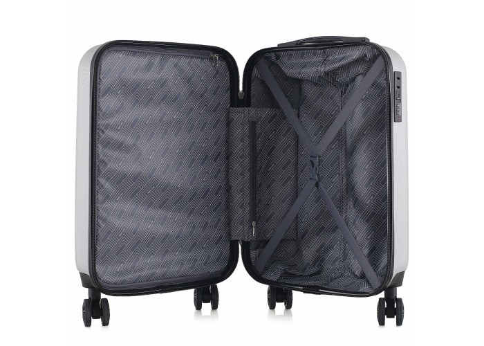 Валіза Semi Line 20" (S) Light Grey (T5762-2)