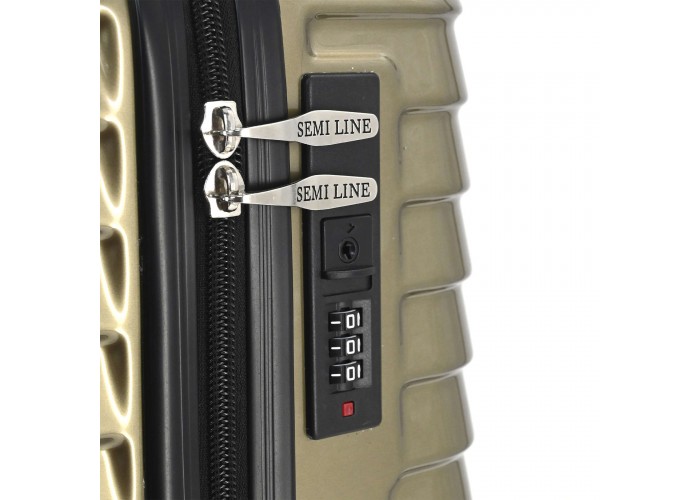 Валіза Semi Line 20" (S) Gold (T5763-1)