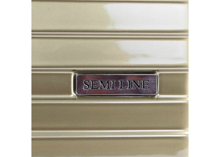 Валіза Semi Line 24" (M) Gold (T5763-2)