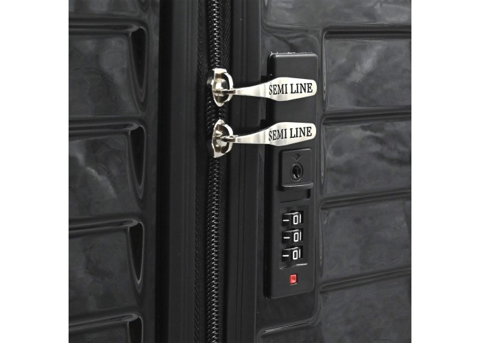 Валіза Semi Line 20" (S) Black (T5765-1)