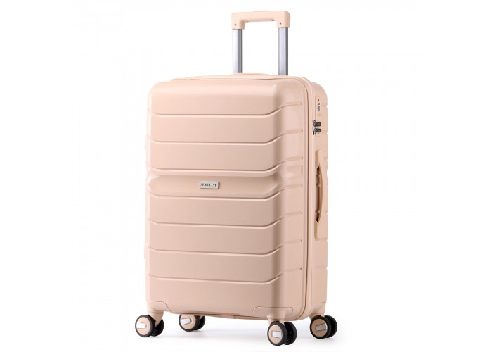 Валіза Semi Line 24" (M) Cappuccino (T5770-2)