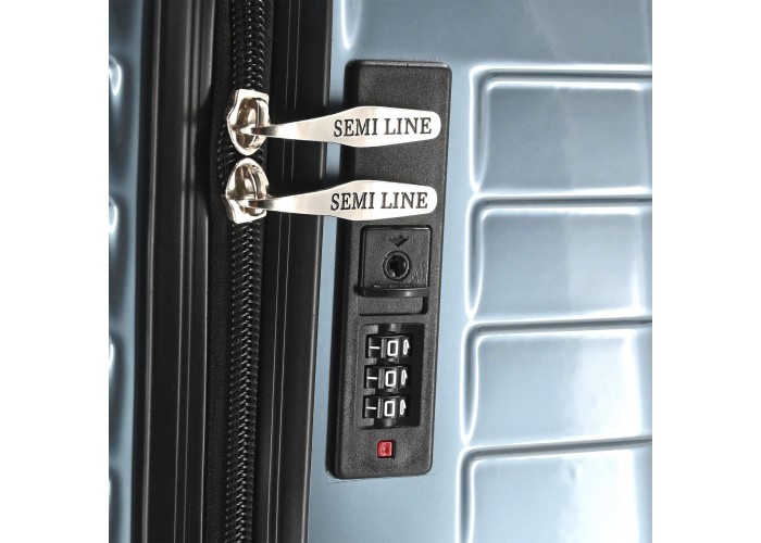 Валіза Semi Line 24" (M) Blue (T5764-2)