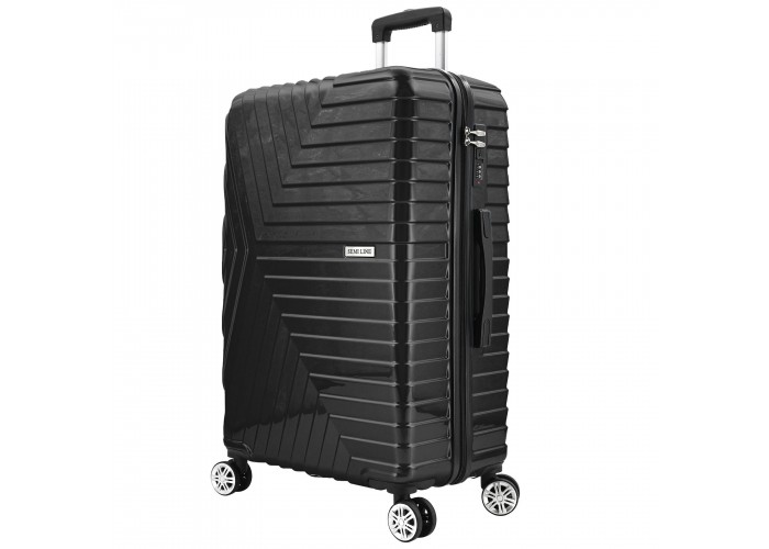 Валіза Semi Line 24" (M) Black (T5765-2)