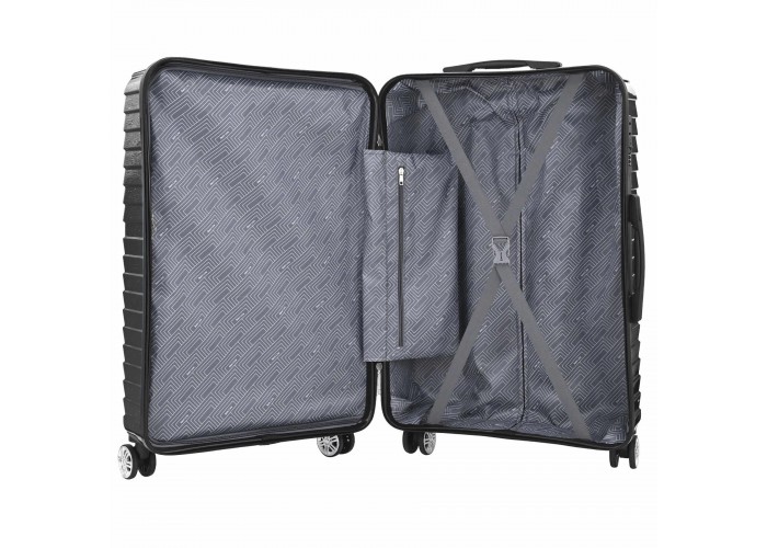 Валіза Semi Line 24" (M) Black (T5765-2)