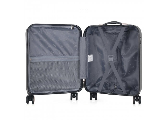 Валіза Semi Line 20" (S) Black (T5787-1)