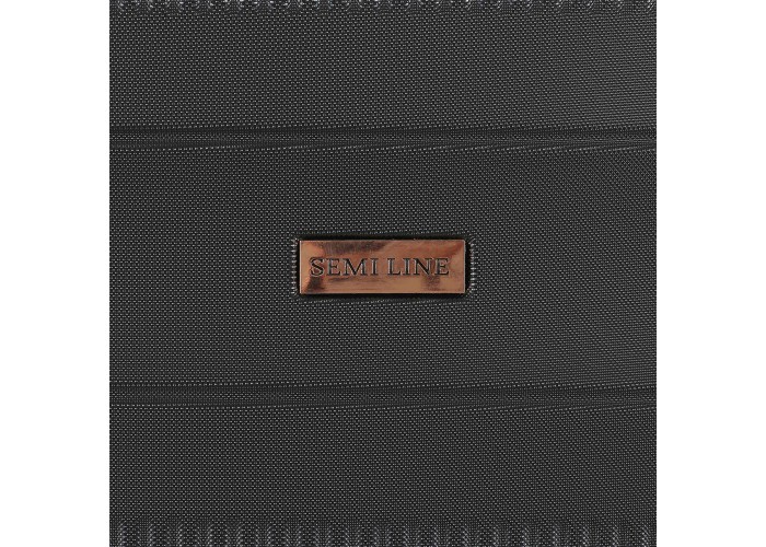 Валіза Semi Line 24" (M) Black (T5787-2)