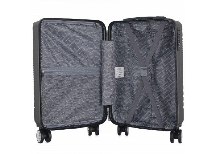 Валіза Semi Line 20" (S) Black (T5789-1)
