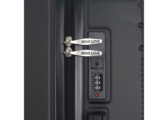 Валіза Semi Line 20" (S) Black (T5789-1)