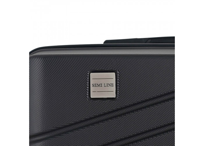 Валіза Semi Line 20" (S) Black (T5789-1)