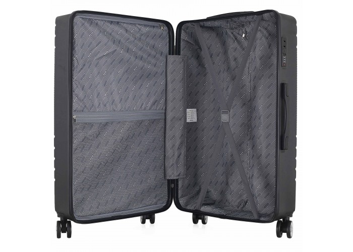 Валіза Semi Line 28" (L) Black (T5789-3)
