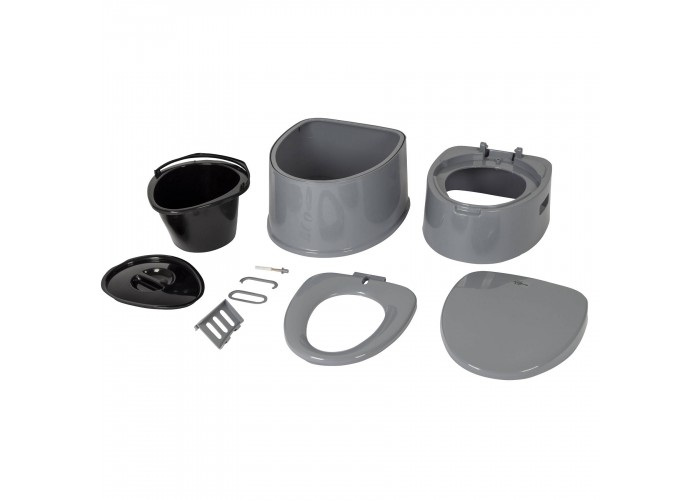 Біотуалет Bo-Camp Portable Toilet Comfort 7 Liters Grey (5502815)