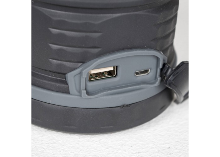 Ліхтар кемпінговий Bo-Camp Delta High Power LED Rechargable 200 Lumen Black/Anthracite (5818891)