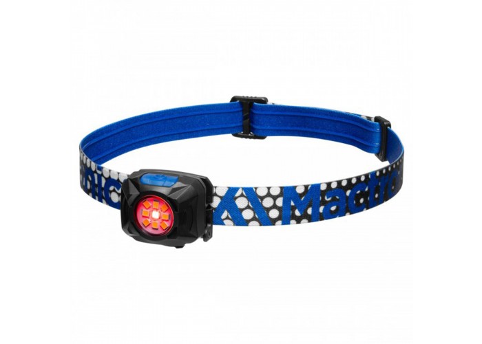 Ліхтар налобний Mactronic Rebel (400 Lm) Cool White/Warm White/Red LED USB Rechargeable (AHL0062)