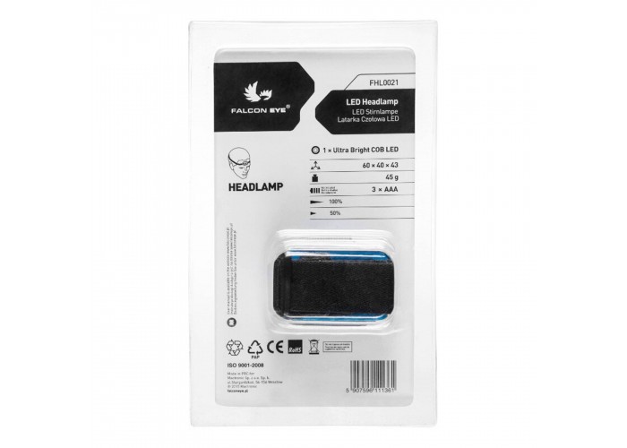 Ліхтар налобний Falcon Eye Blaze (120 Lm) (FHL0021)