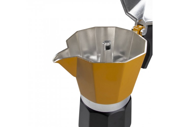 Кавоварка Bo-Camp Hudson 6-cups Yellow/Black (2200522)