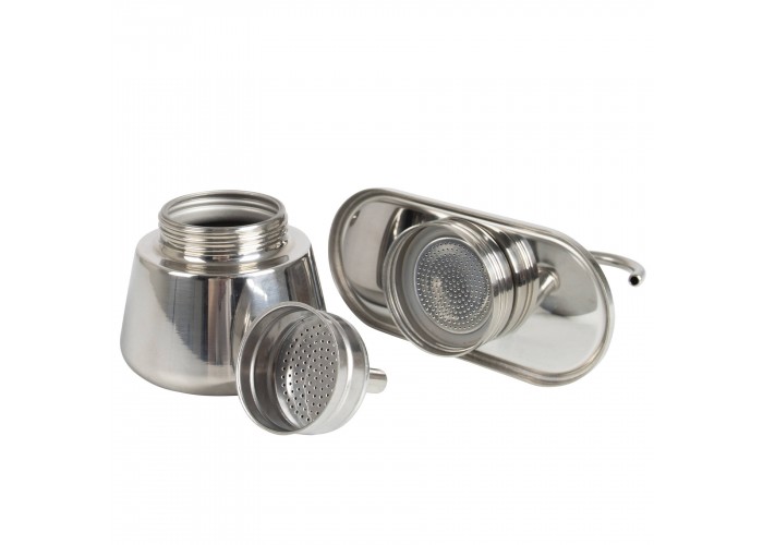 Кавоварка Bo-Camp Stainless Steel 2-cups Silver (2200545)