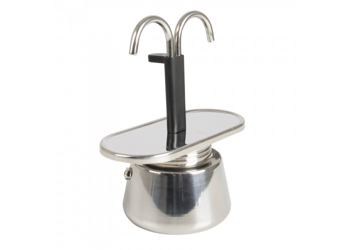 Кавоварка Bo-Camp Stainless Steel 2-cups Silver (2200545)