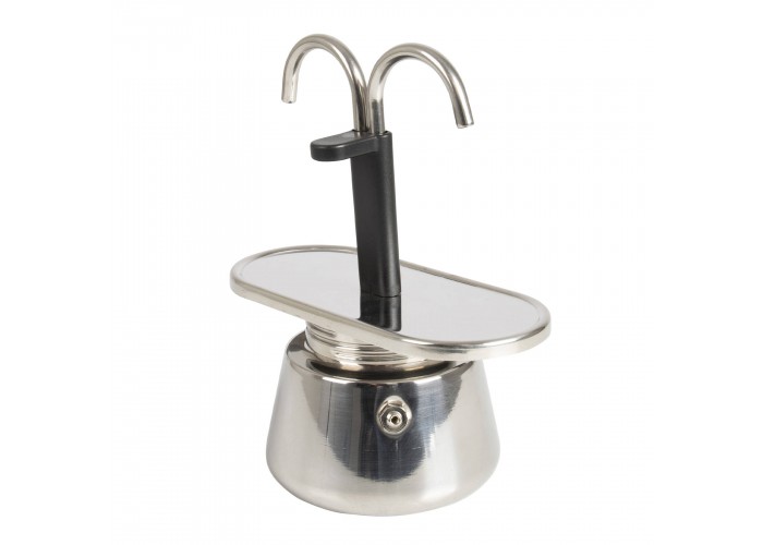 Кавоварка Bo-Camp Stainless Steel 2-cups Silver (2200545)