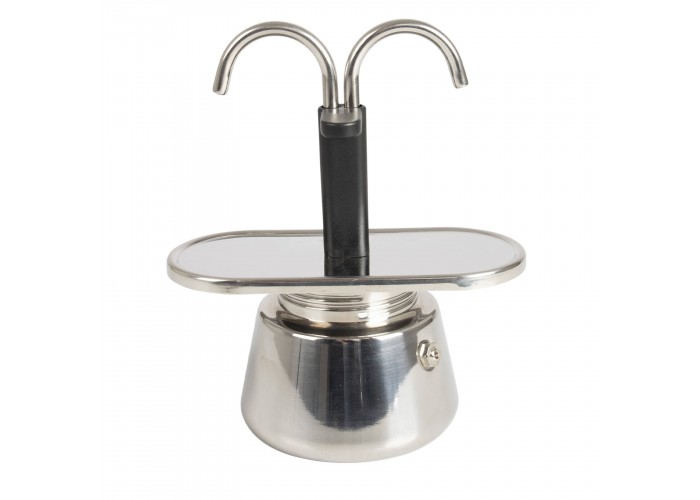 Кавоварка Bo-Camp Stainless Steel 2-cups Silver (2200545)