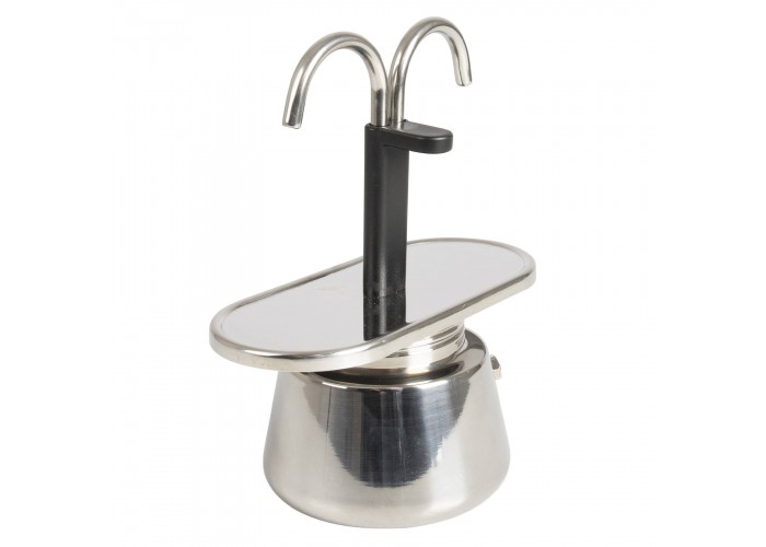 Кавоварка Bo-Camp Stainless Steel 2-cups Silver (2200545)