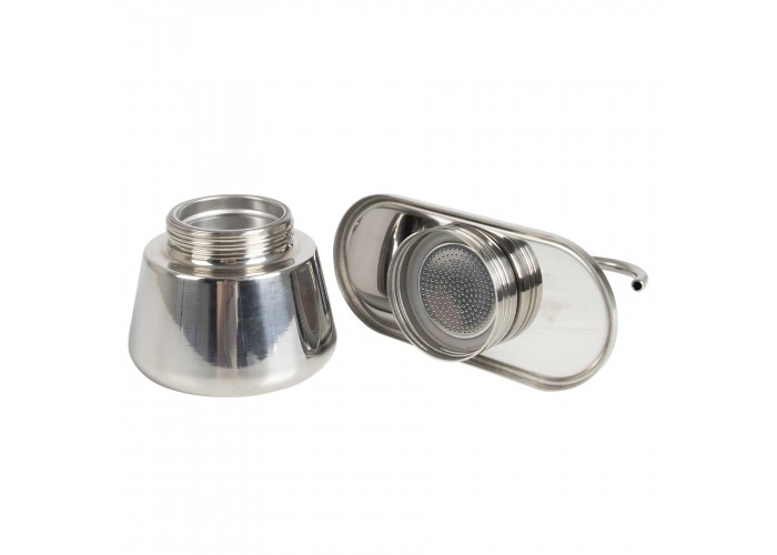 Кавоварка Bo-Camp Stainless Steel 2-cups Silver (2200545)