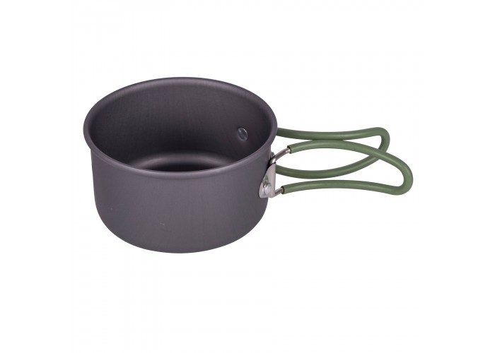 Набір посуду Bo-Camp Explorer 2 Pieces Hard Anodized Anthracite / Green (2200240)