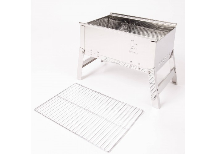 Гриль вугільний Bo-Camp Compact Delux Silver (8108360)