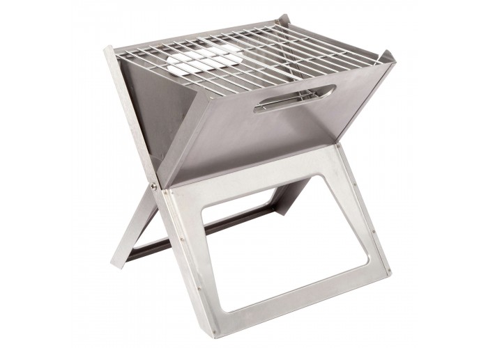 Гриль вугільний Bo-Camp Notebook/Fire Basket Compact Silver (8108347)