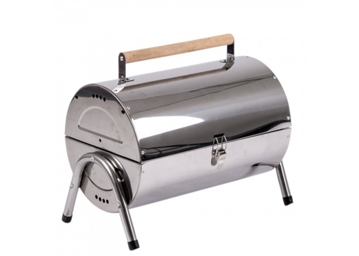 Гриль вугільний Bo-Camp Barrel Silver (8108381)