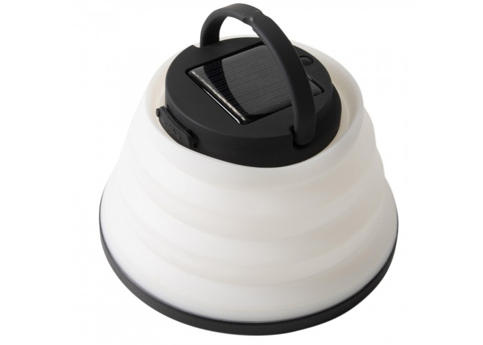 Ліхтар кемпінговий Bo-Camp Seginius Solar Rechargeable 150 Lumen White/Black (5818730)