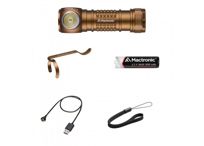 Ліхтар налобний Mactronic Sirius H12 (1200 Lm) USB Rechargeable (AHL0172)