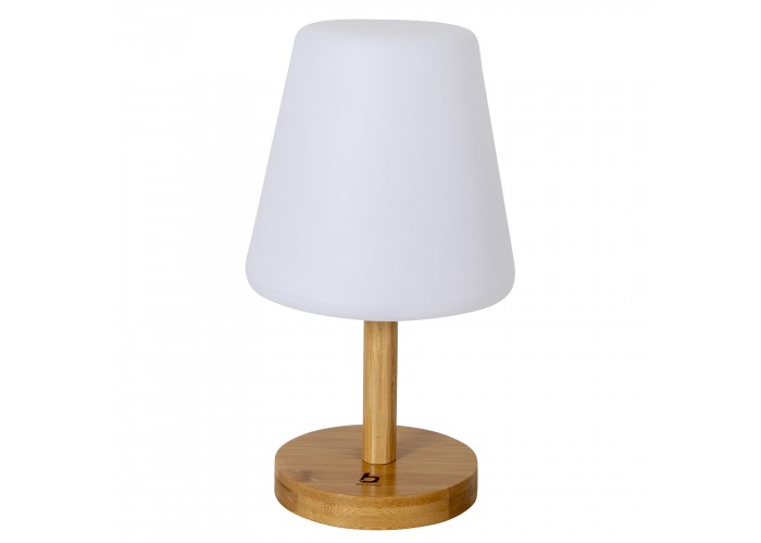 Ліхтар кемпінговий Bo-Camp Cambridge Rechargeable 200 Lumen Bamboo/White (5818792)