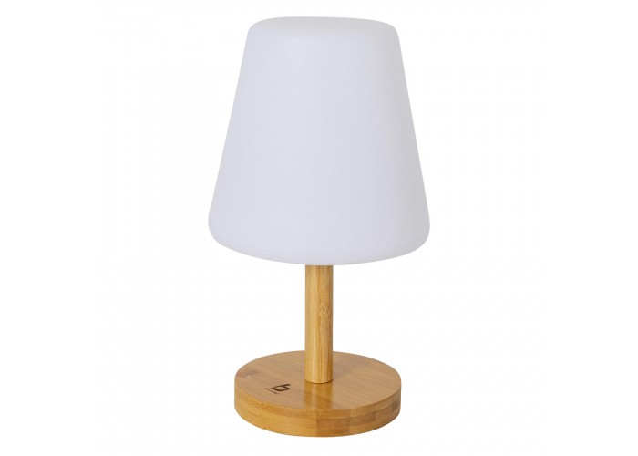 Ліхтар кемпінговий Bo-Camp Cambridge Rechargeable 200 Lumen Bamboo/White (5818792)
