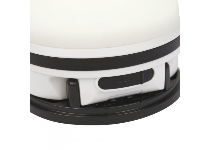 Ліхтар кемпінговий Bo-Camp Kuma Silicone Rechargeable 200 Lumen White/Black (5818808)