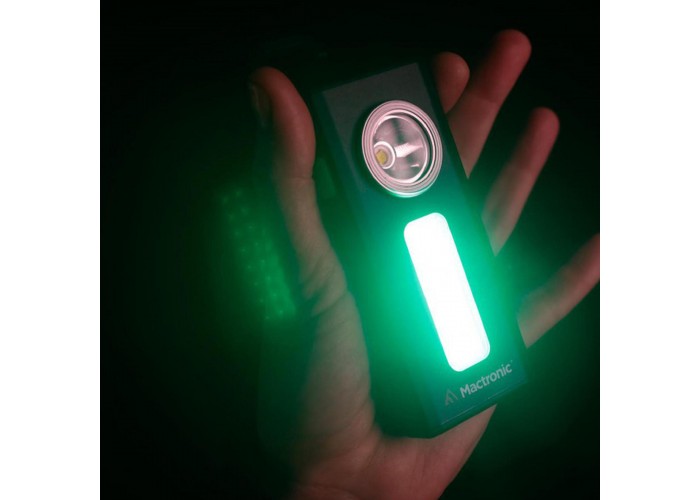 Ліхтар професійний Mactronic Flagger (500 Lm) Cool White/Red/Green USB Rechargeable (PHH0072)