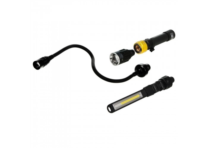 Ліхтар професійний Mactronic Beemer 4 (350 Lm + UV 390 nm) Ultraviolet Focus USB Recharg (PWL0021)