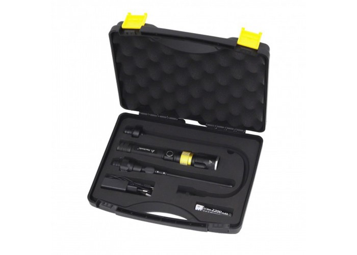 Ліхтар професійний Mactronic Beemer 4 (350 Lm + UV 390 nm) Ultraviolet Focus USB Recharg (PWL0021)