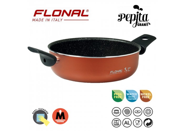 Сотейник Flonal Pepita Granit 28 см (PGFTE2850)