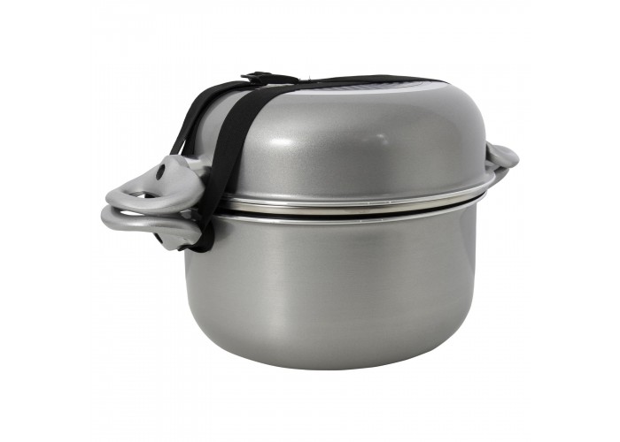 Набір посуду Gimex Cookware Set induction 9 предметів Silver (6977226)
