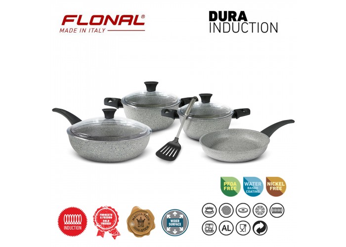 Набір посуду Flonal Dura Induction 8 предметів (DUISET08PZ)