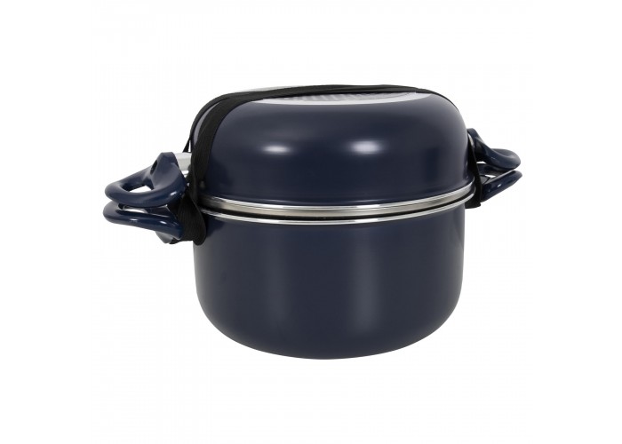 Набір посуду Gimex Cookware Set induction 9 предметів Blue (6977225)